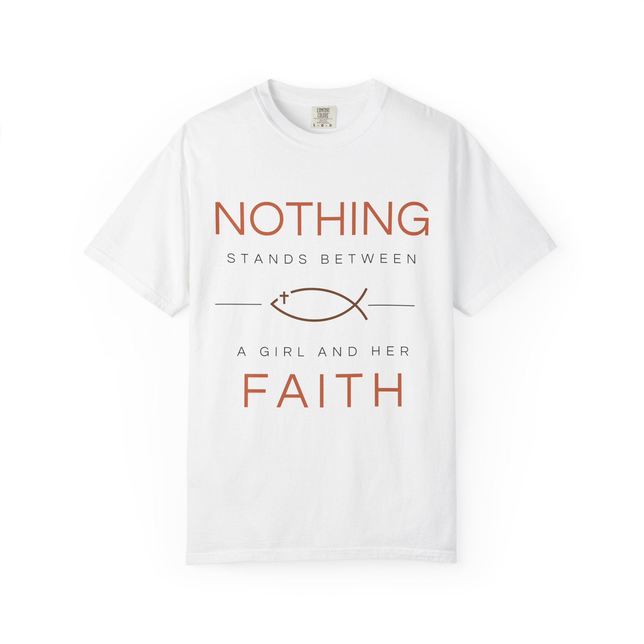 A Girl and Her Faith - Vintage Fit