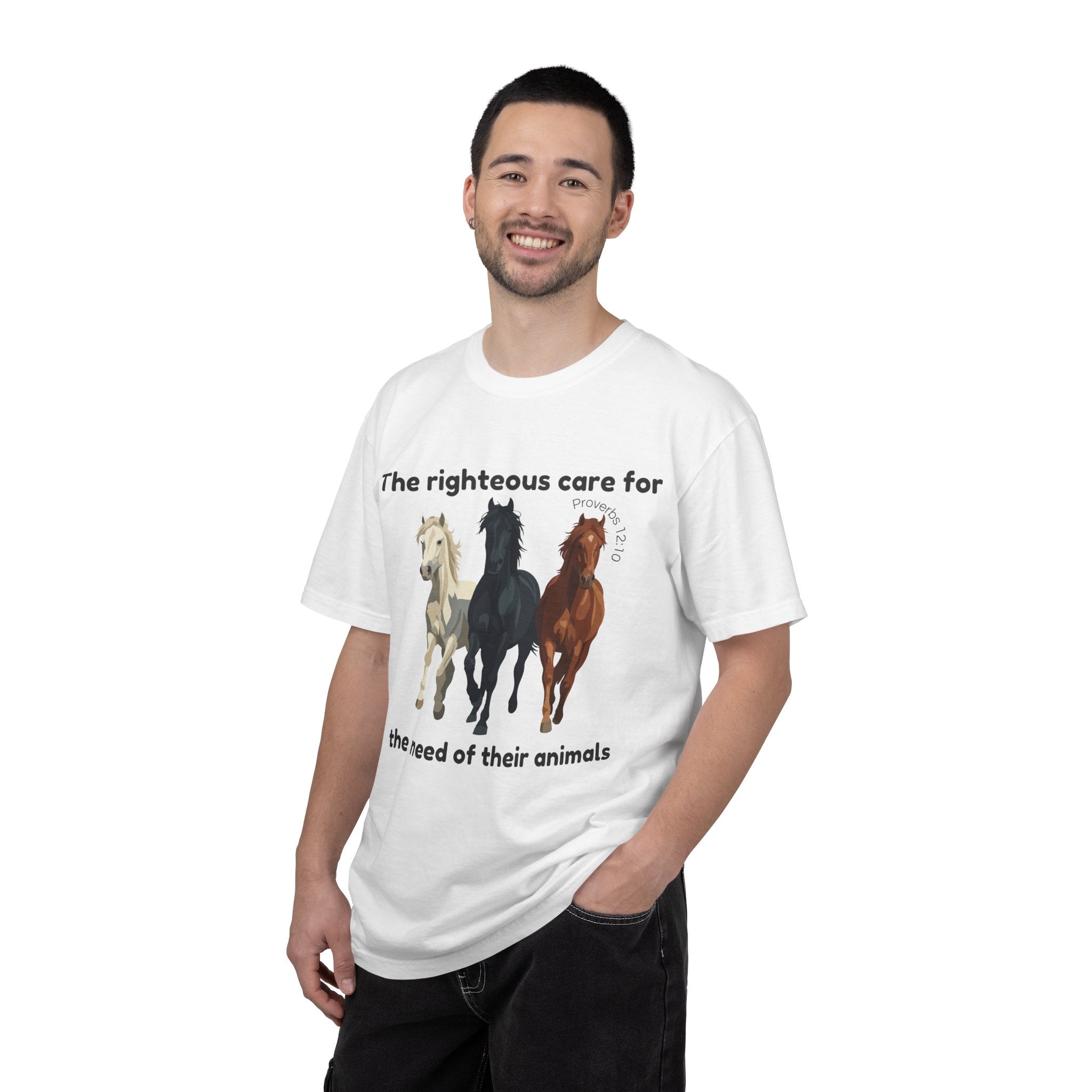 Proverbs 12:10-Horses-Vintage Fit