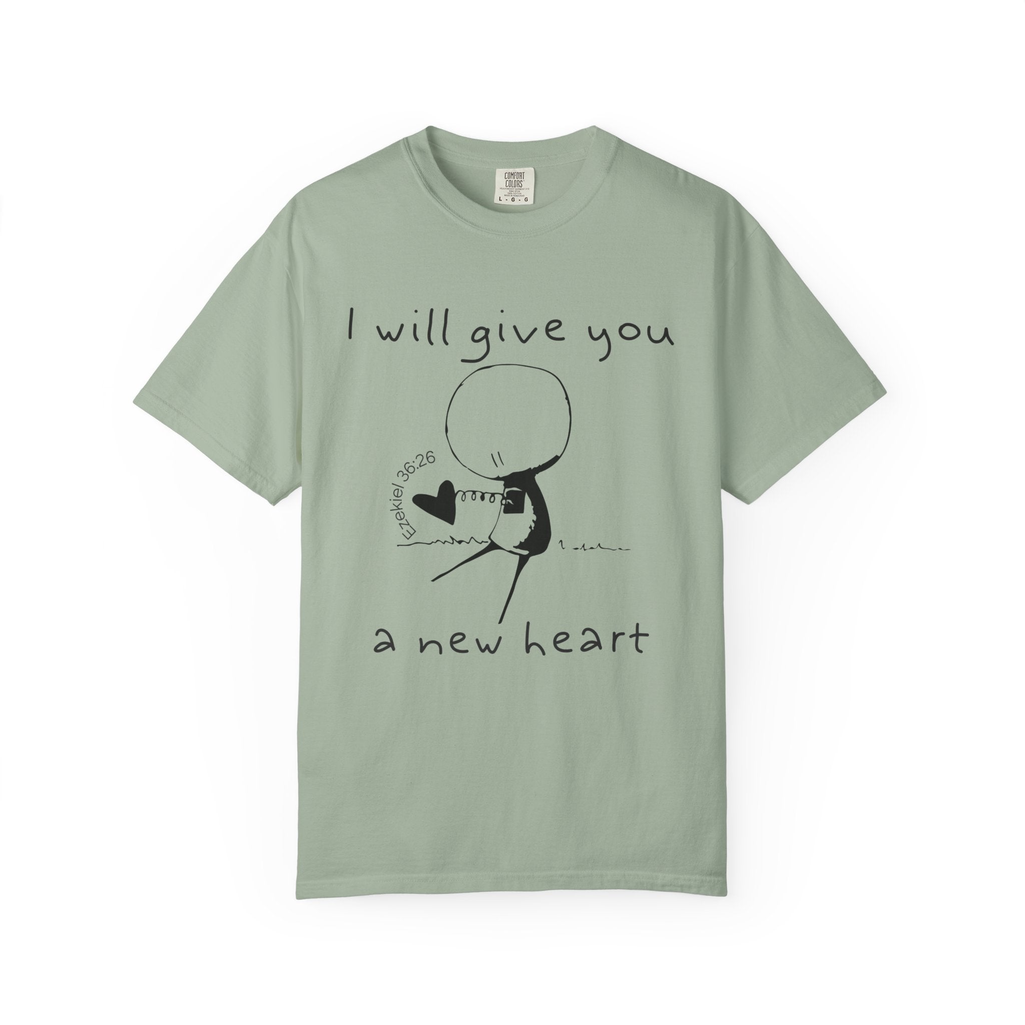 Ezekiel 36:26-New Heart-Vintage Fit