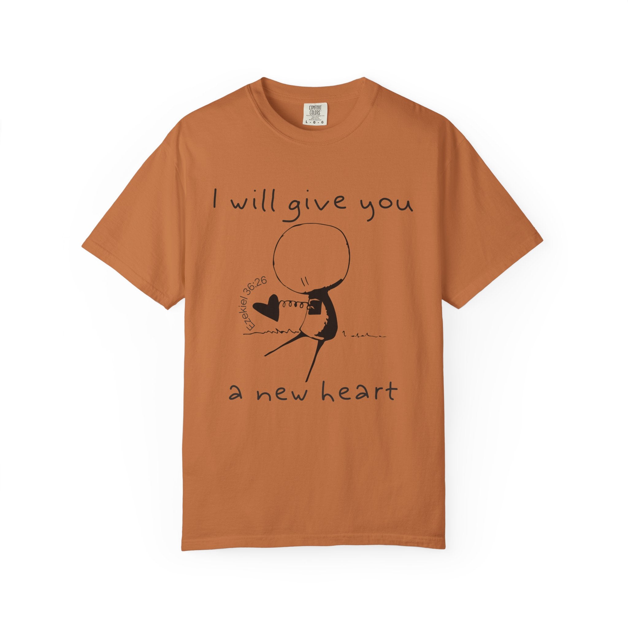 Ezekiel 36:26-New Heart-Vintage Fit