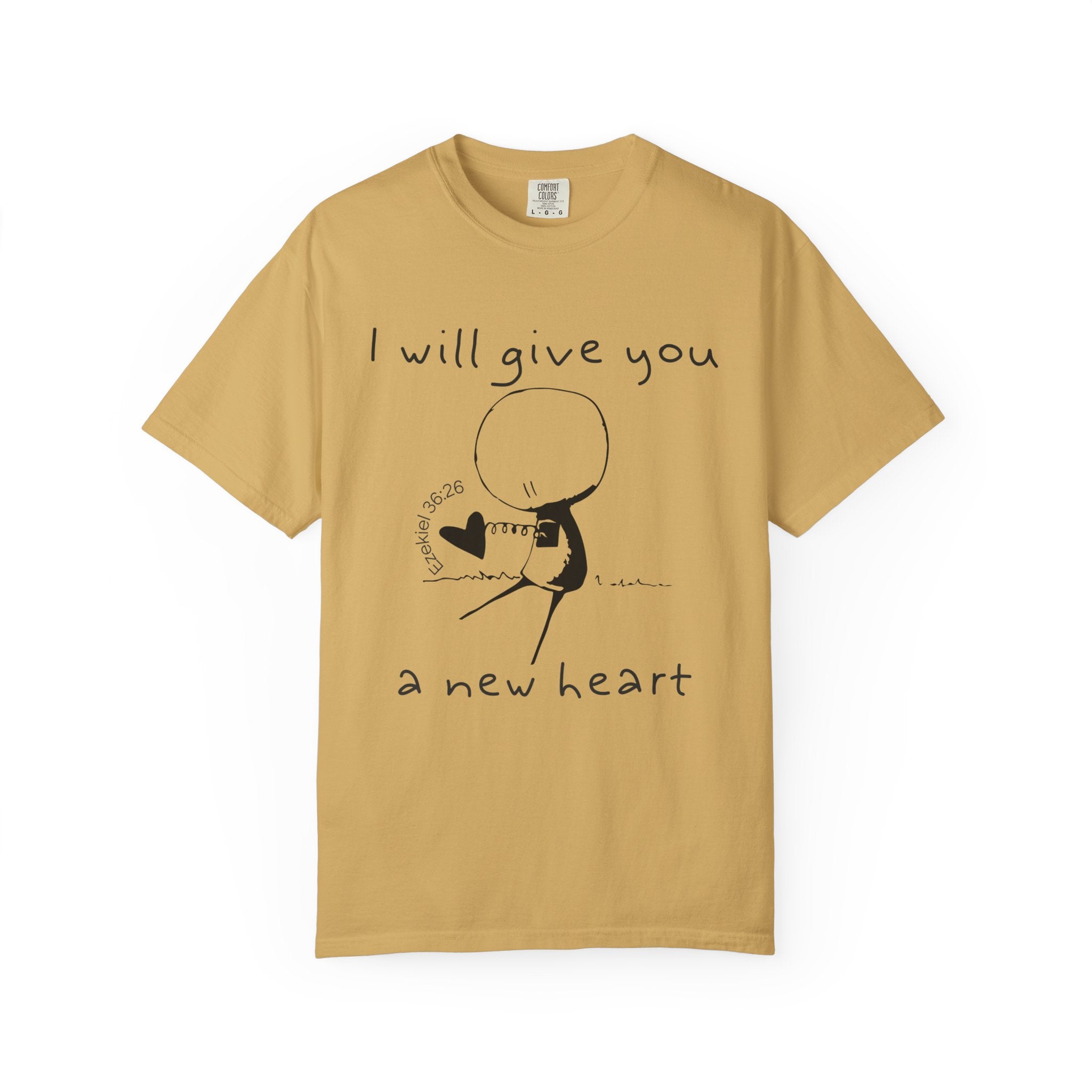 Ezekiel 36:26-New Heart-Vintage Fit