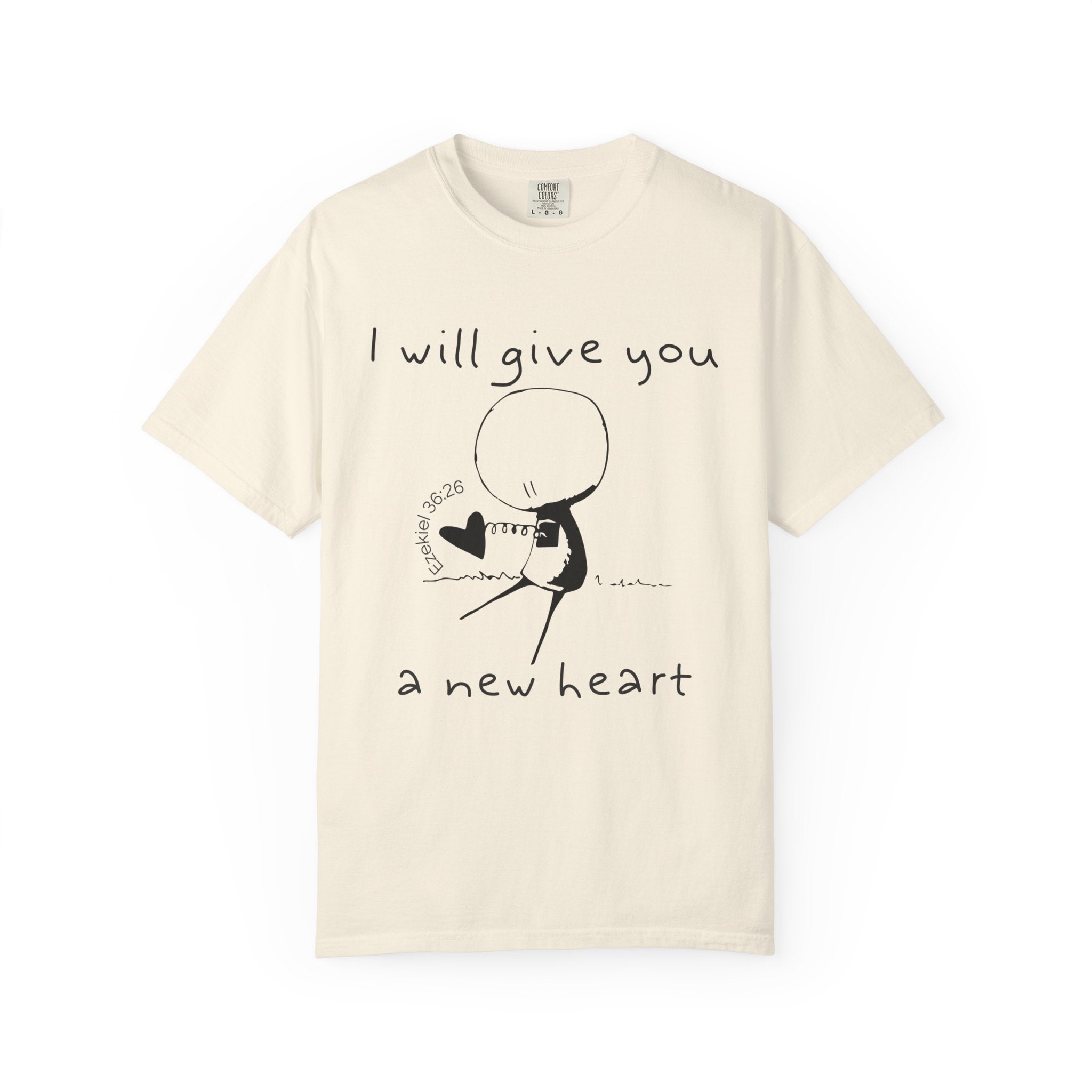 Ezekiel 36:26-New Heart-Vintage Fit